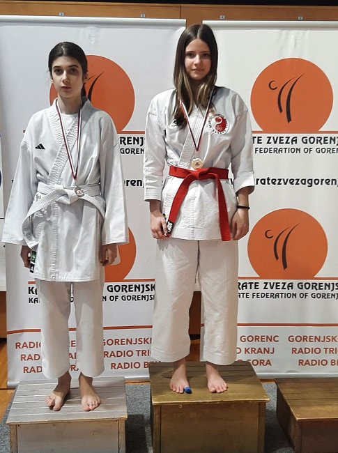 Lara Maksimović ml. kadetinje U14 1. mesto